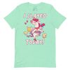Roller Skating Unicorn Pegasus Slayed Today! Premium Women's t-shirt - Image 12