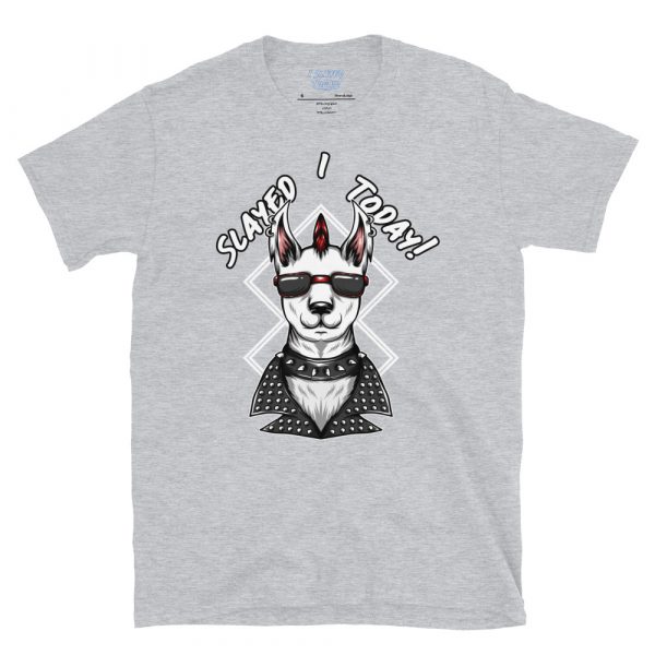 Punk Llama Slayed Today! Unisex T-Shirt - Image 6