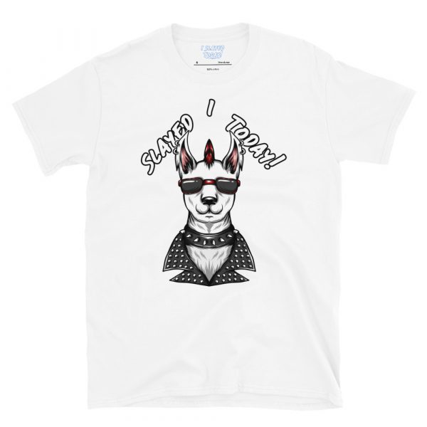 Punk Llama Slayed Today! Unisex T-Shirt - Image 7