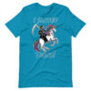 Death on a Rainbow Unicorn Slayed Today! Premium Unisex t-shirt - Image 9