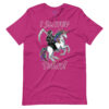 Death on a Rainbow Unicorn Slayed Today! Premium Unisex t-shirt - Image 7