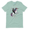 Death on a Rainbow Unicorn Slayed Today! Premium Unisex t-shirt - Image 14