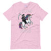 Death on a Rainbow Unicorn Slayed Today! Premium Unisex t-shirt - Image 13
